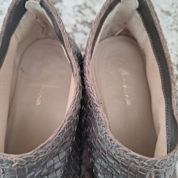 Anthropologie’s Guilhermina Tessia Brown  Leather Booties size 10 - Picture 6 of 8